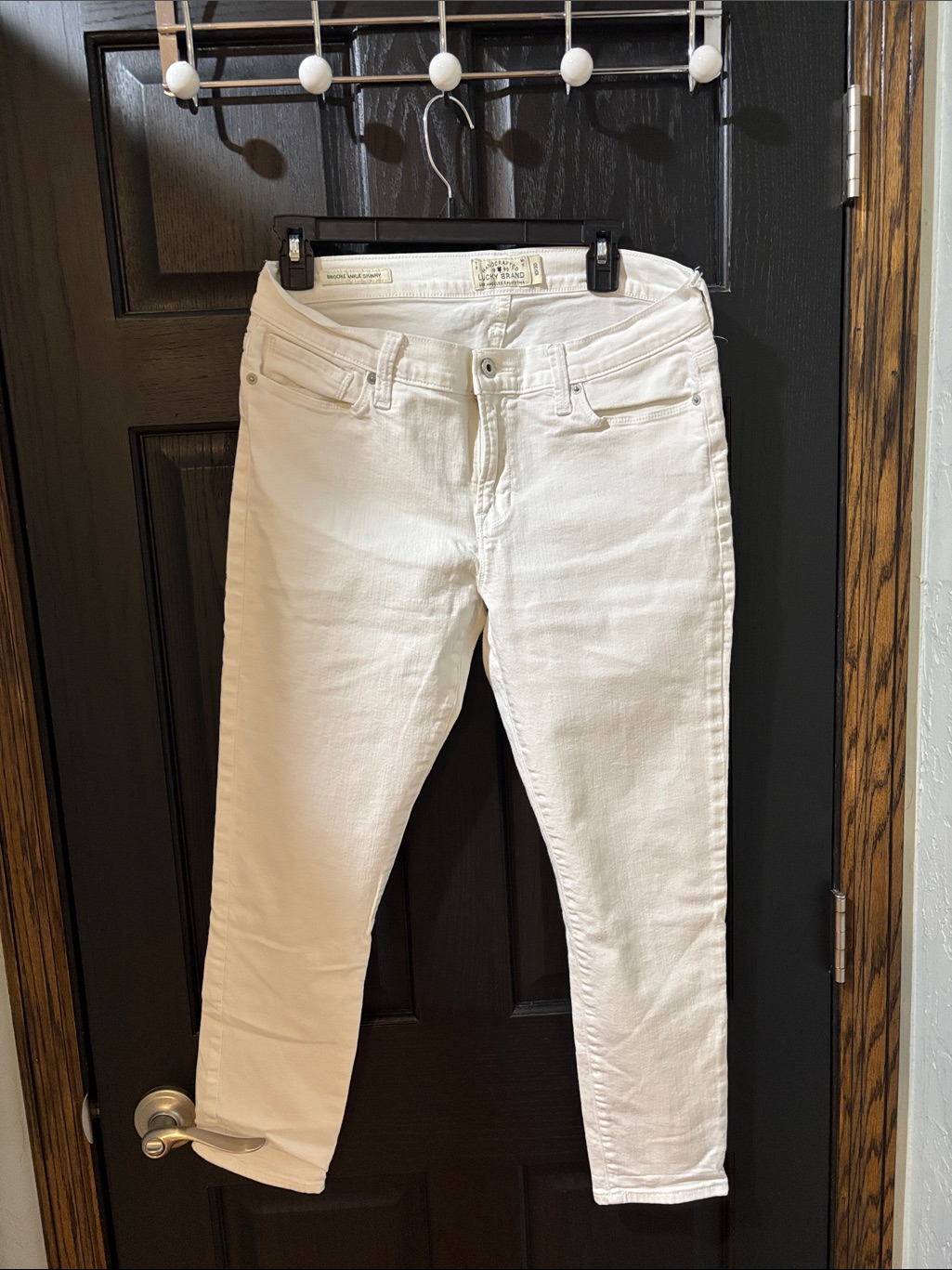 Lucky Brand White Skinny Jeans
